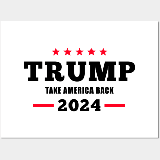 Donald Trump 2024 Take America Back Election - The Return Posters and Art